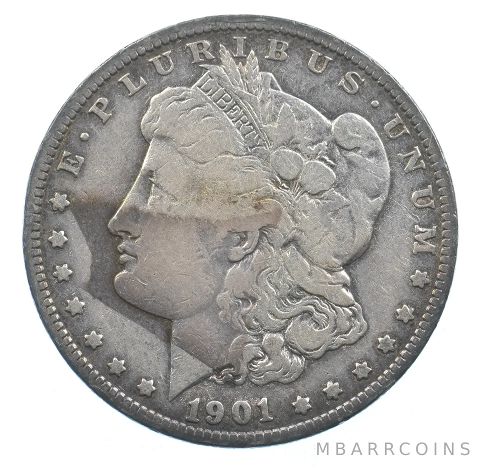 Early - 1901-O Morgan Silver Dollar - 90% US Coin *897