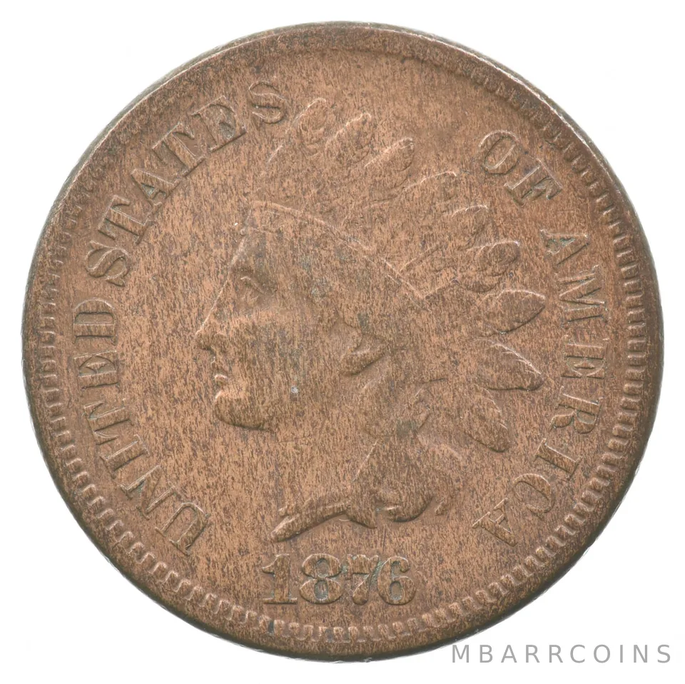 1876 Indian Head Cent *6714