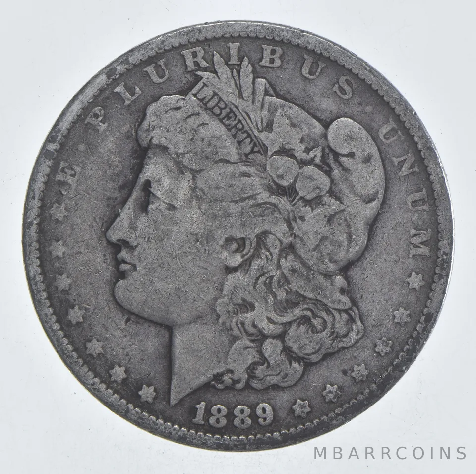 Early - 1889 Morgan Silver Dollar - 90% US Coin *932
