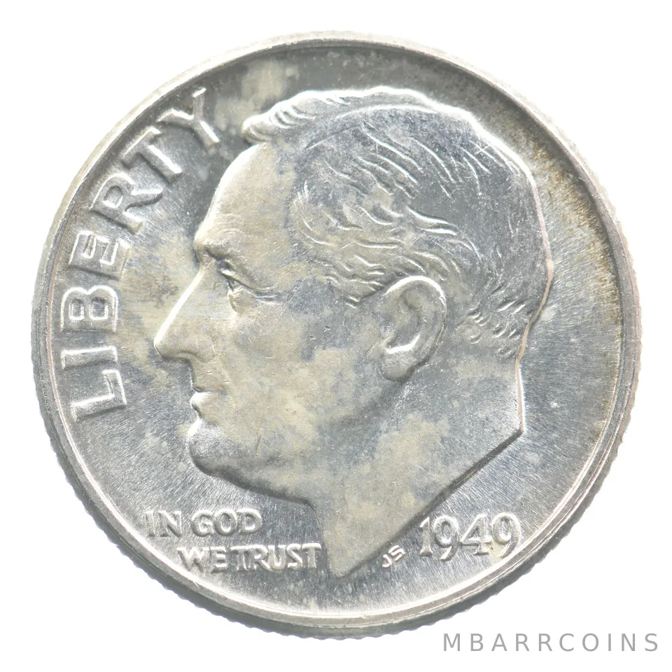 1949 Roosevelt Dime *9348