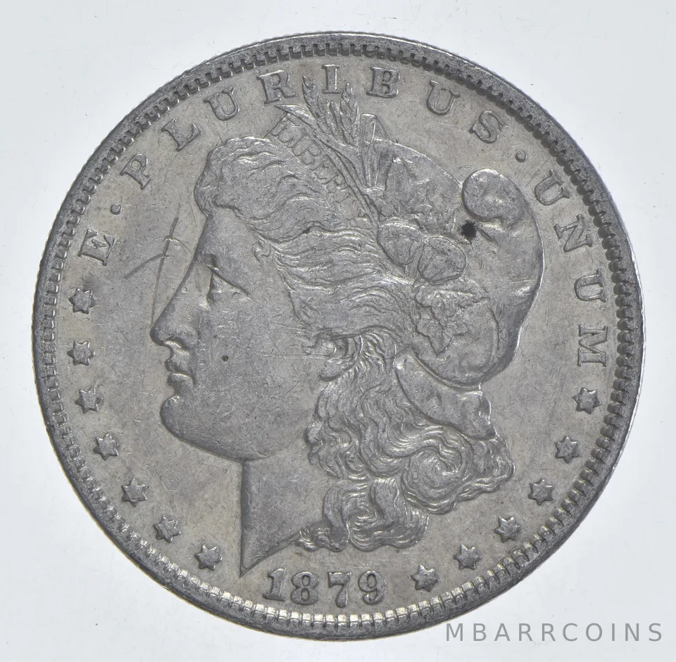 Better 1879 Morgan Silver Dollar - 90% US Coin - Nice Coin *402