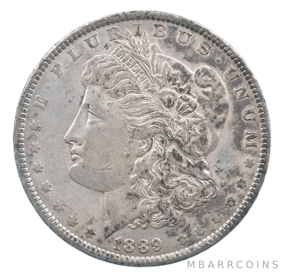 Better 1889 Morgan Silver Dollar - 90% US Coin - Nice Coin *429