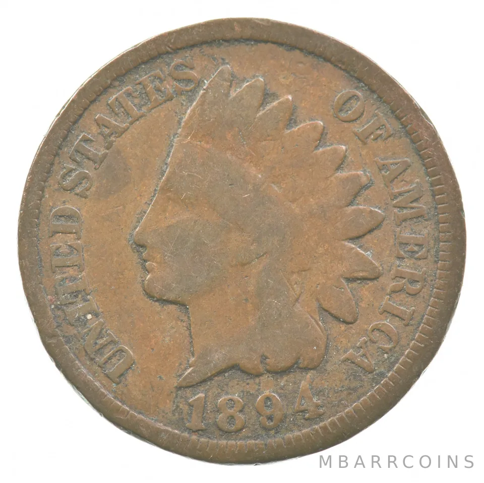 1894 1894/94 94/94 Indian Head Cent RPD FS-301 *3174
