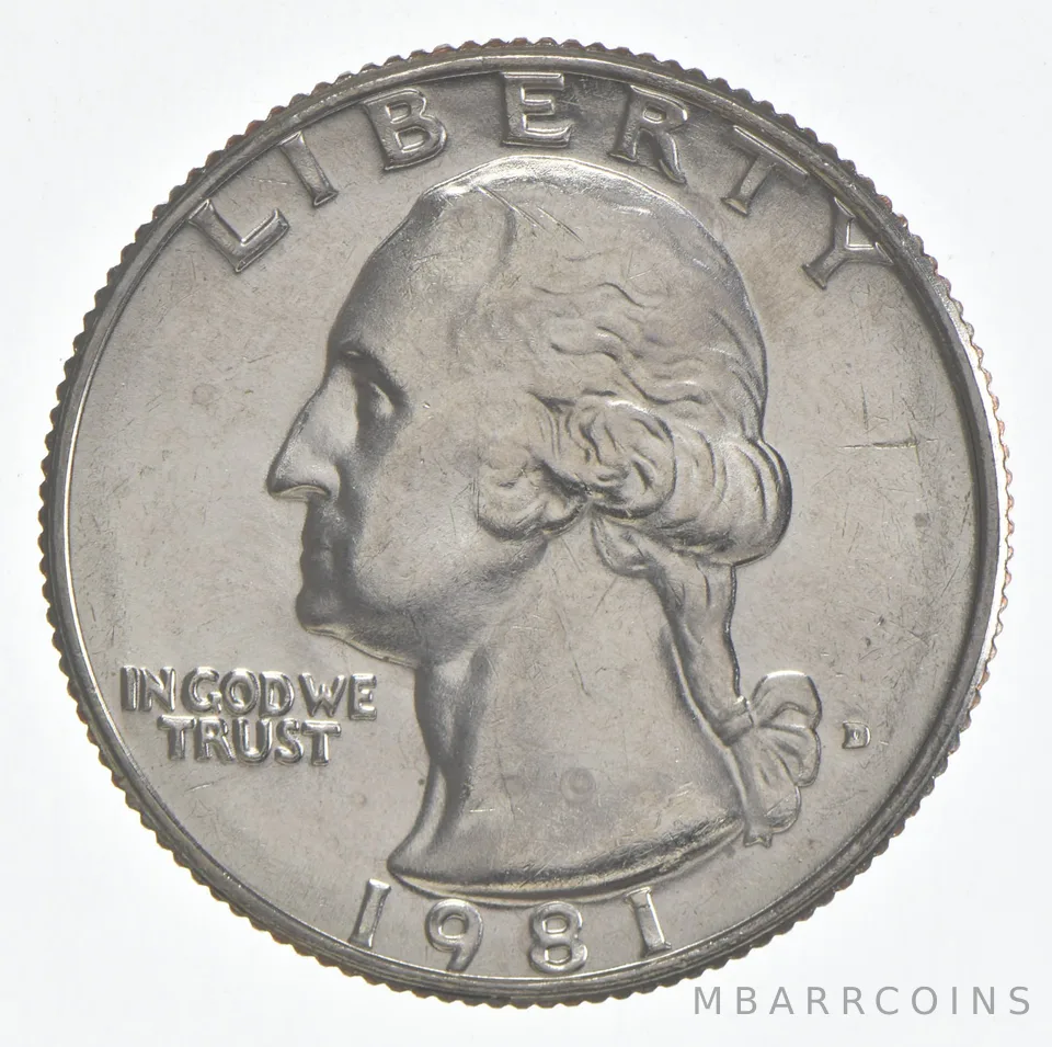 1981-D Washington Quarter Clad Unc