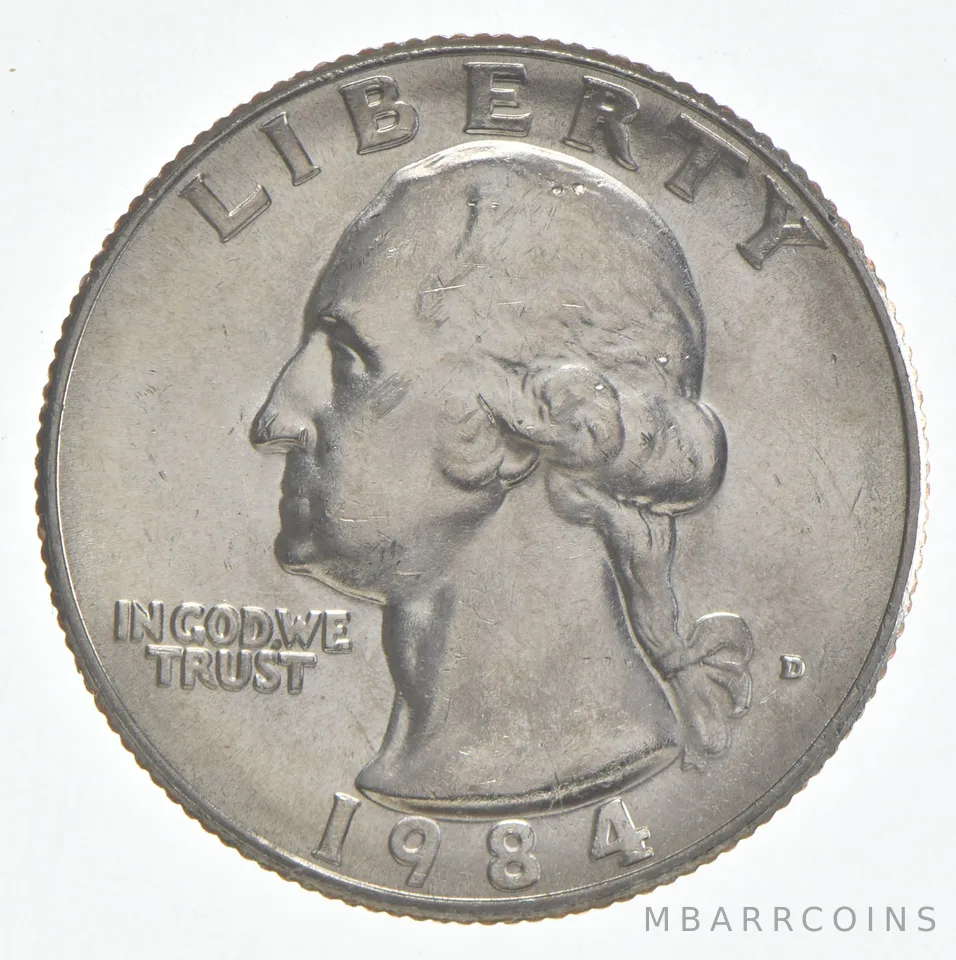 1984-D Washington Quarter Clad Unc