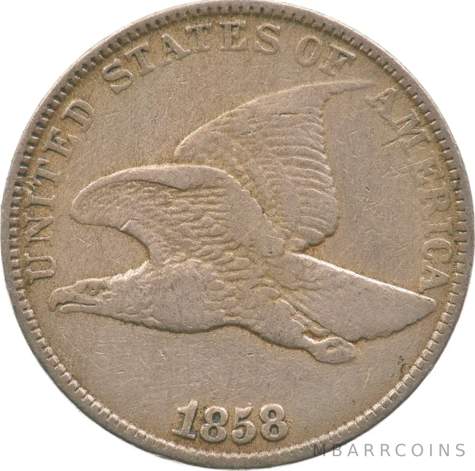 1858 Flying Eagle Cent *4373