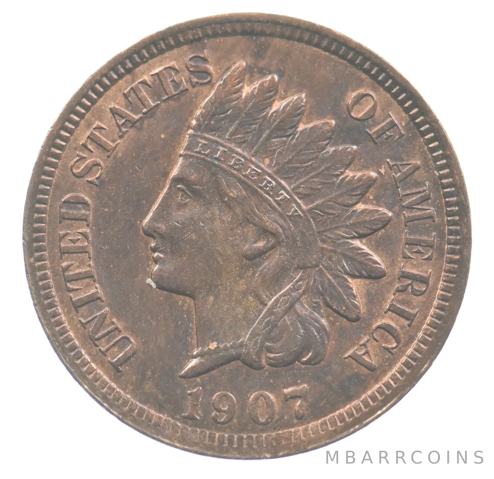 1907 Indian Head Cent *0176