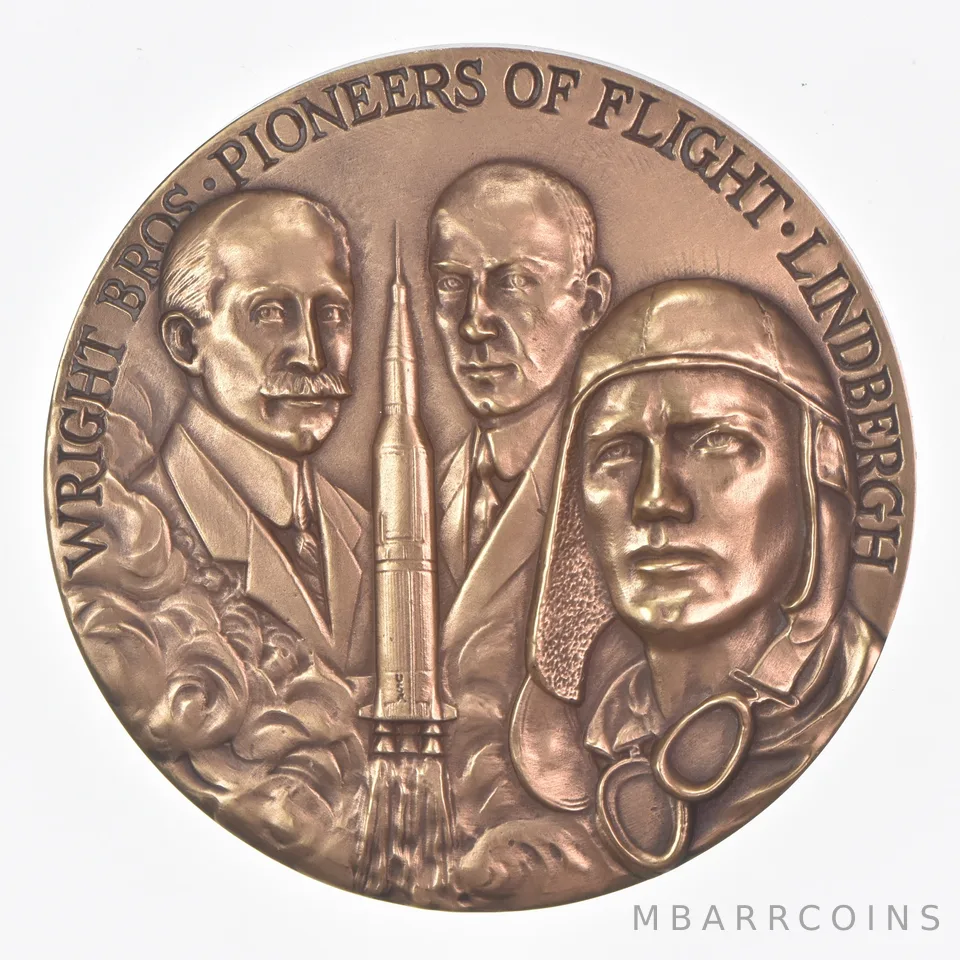 Wings Of Man Tribute To Apollo Bronze Medal *1820