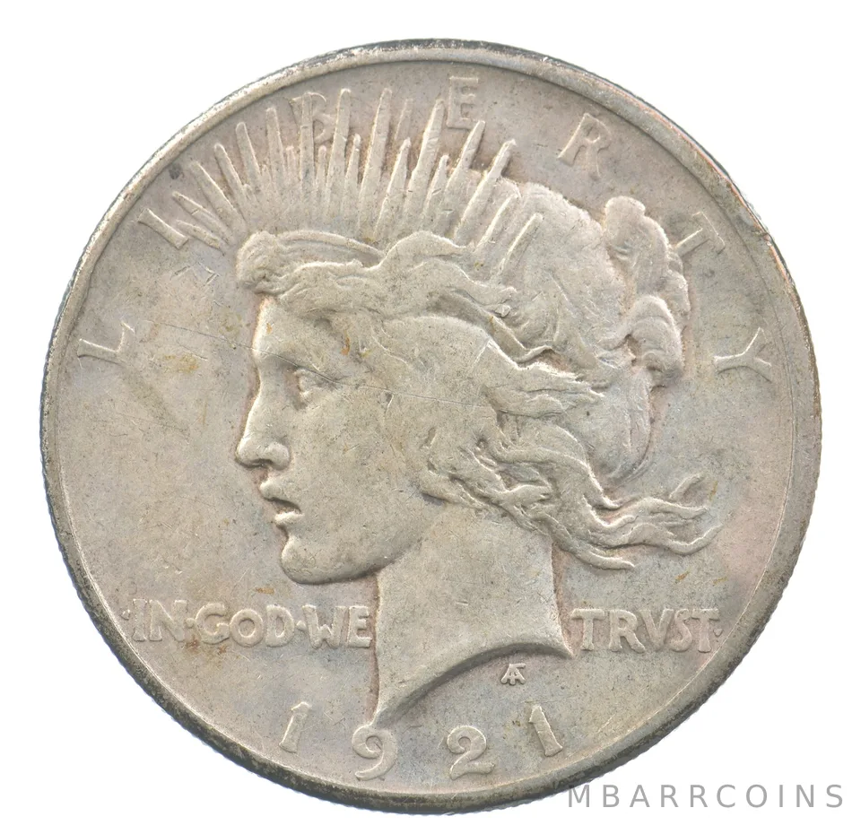 1921 Peace Silver Dollar High Relief *6694
