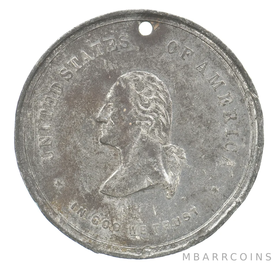 1889 Chicago Commemorative Centennial Medal Beautiful Tone *6272