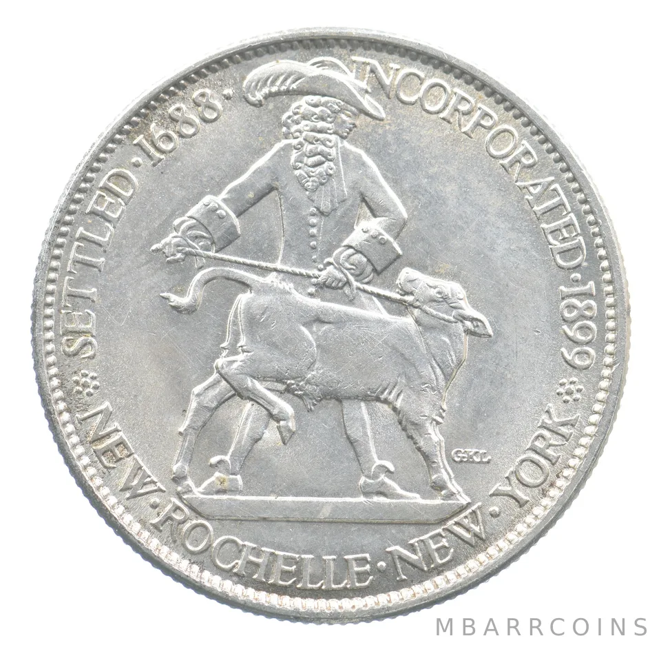 1938 New Rochelle Commemorative Half Dollar *9239