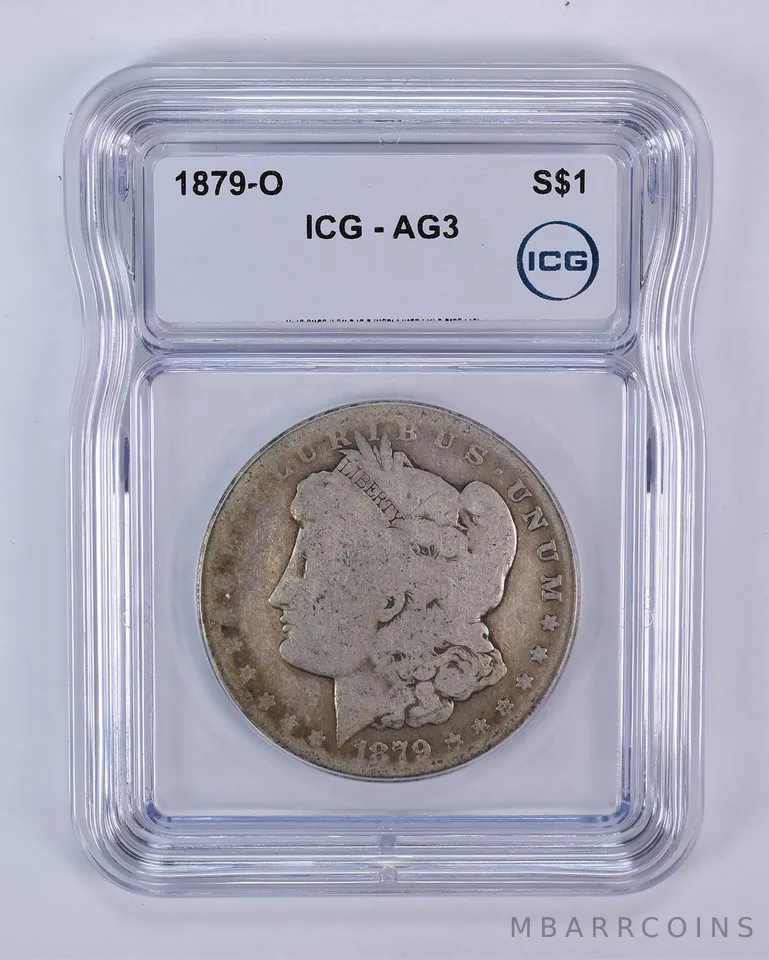1879-O Morgan Silver Dollar AG3 ICG Lowball