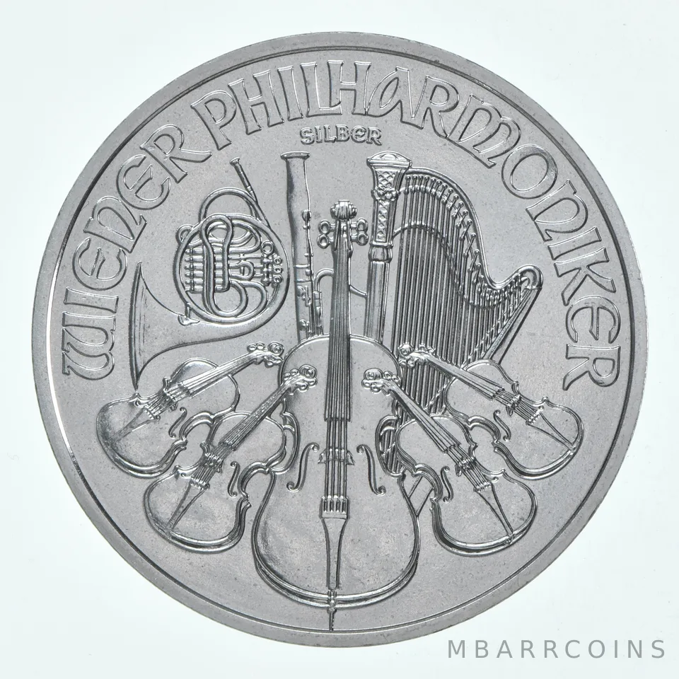 2024 Austria 1,50 Euro Silver Unze Philharmonic 1 Oz Silver