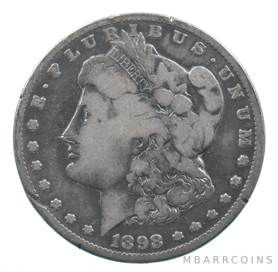 Early - 1898-O Morgan Silver Dollar - 90% US Coin *943