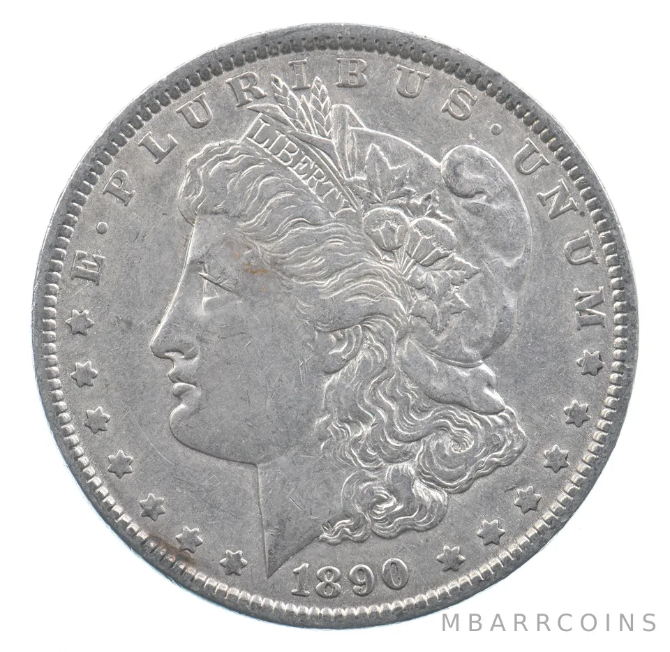 Better 1890 Morgan Silver Dollar - 90% US Coin - Nice Coin *591