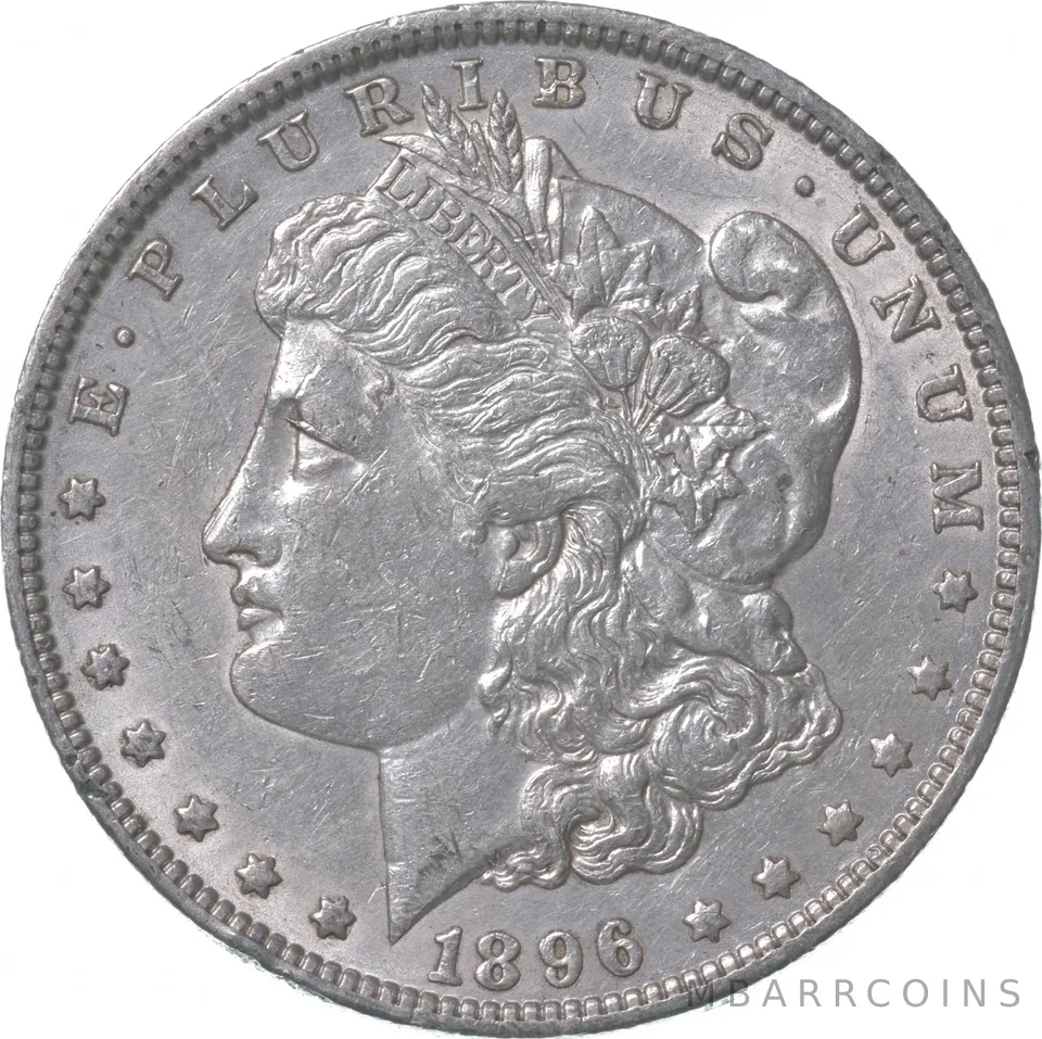 1896-O Morgan Silver Dollar a7116
