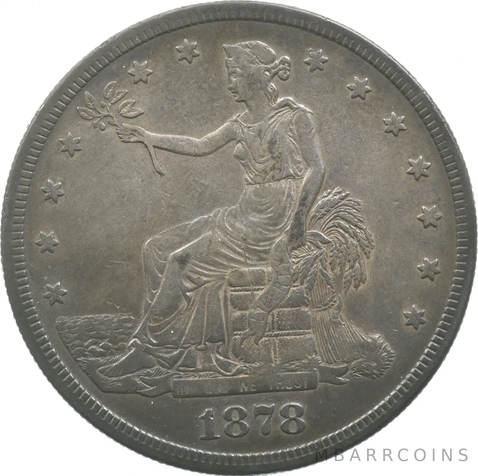 1878-S Seated Liberty Trade Dollar *0696