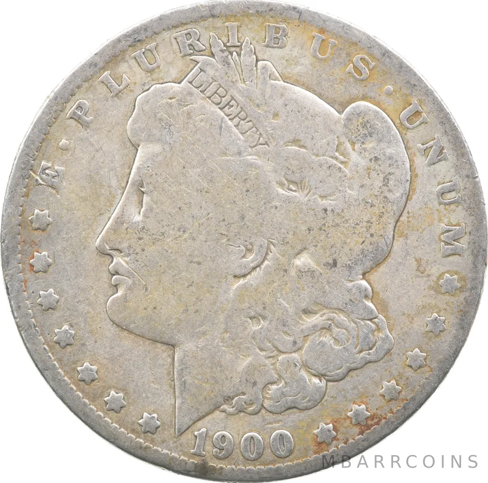 1900-O/CC Morgan Silver Dollar O Over CC *5843
