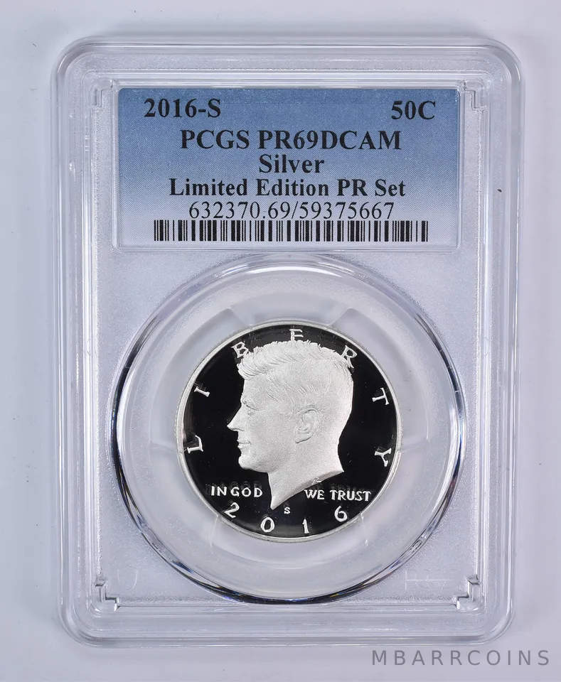 2016-S Kennedy Half Dollar Silver Limited Edition Set PR69 DCAM PCGS