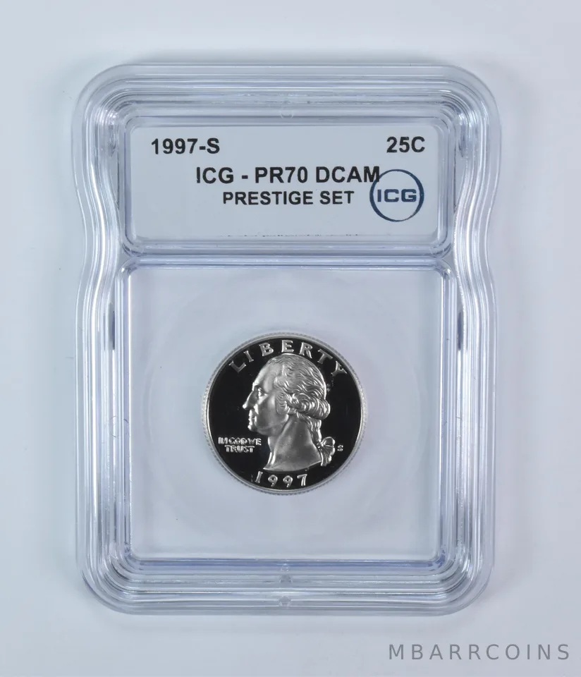 1997-S Washington Quarter Prestige Set PR70 DCAM ICG