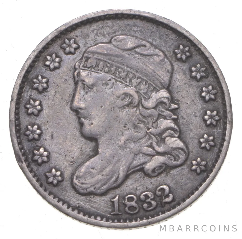 1832 Capped Bust Half Dime *0489