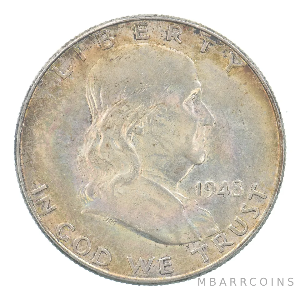 1948 Franklin Half Dollar Beautiful Tone *1772