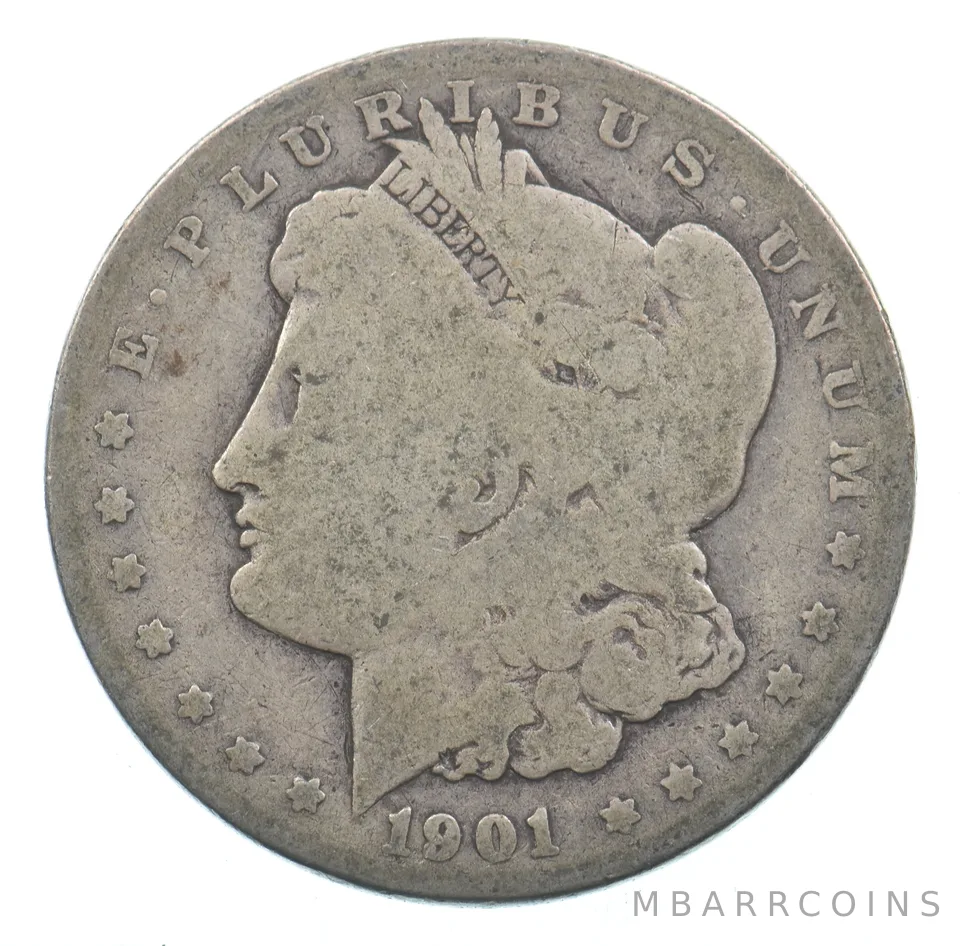 Early - 1901-O Morgan Silver Dollar - 90% US Coin *727