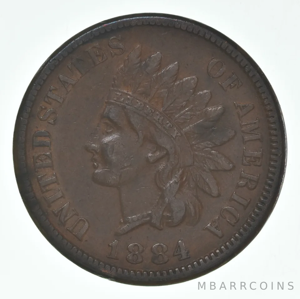 1884 Indian Head Cent *9195