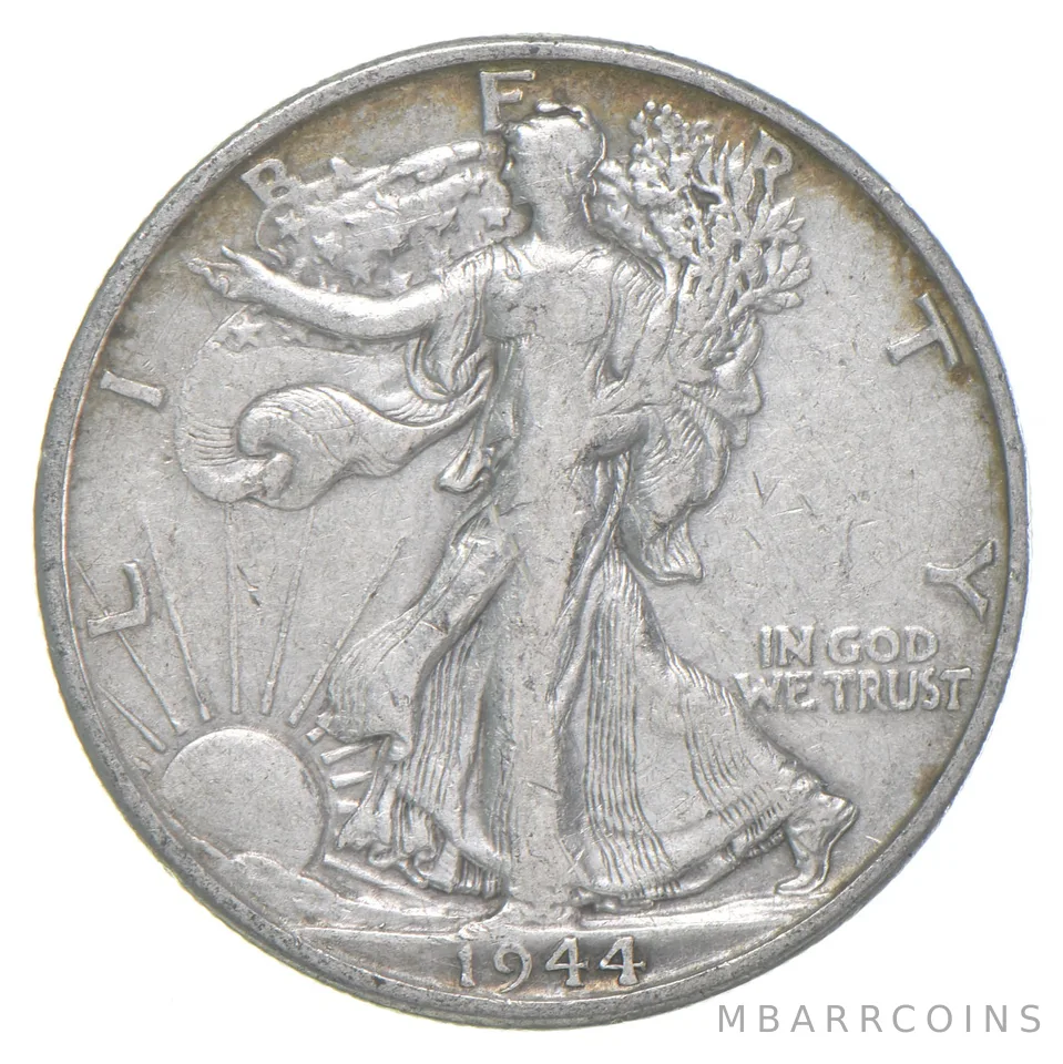 1944-S XF Walking Liberty Half Dollar 90% Silver