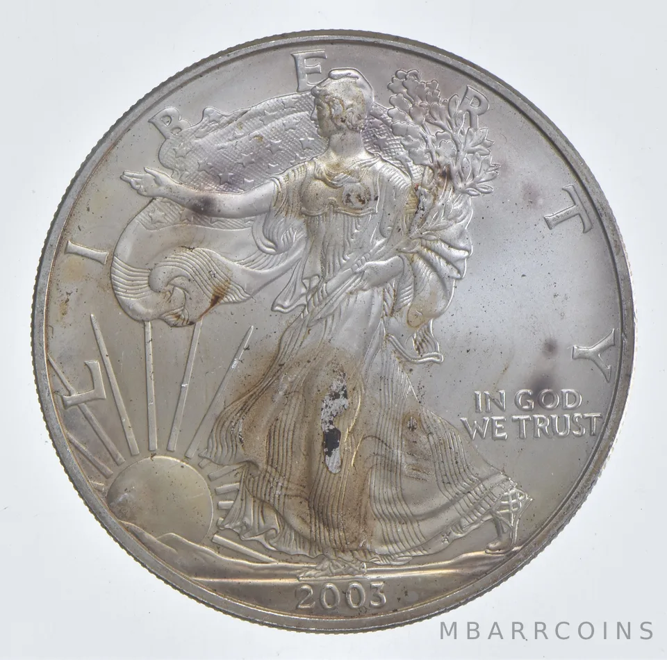 Better Date 2003 American Silver Eagle 1 Troy Oz .999 Fine Silver *565