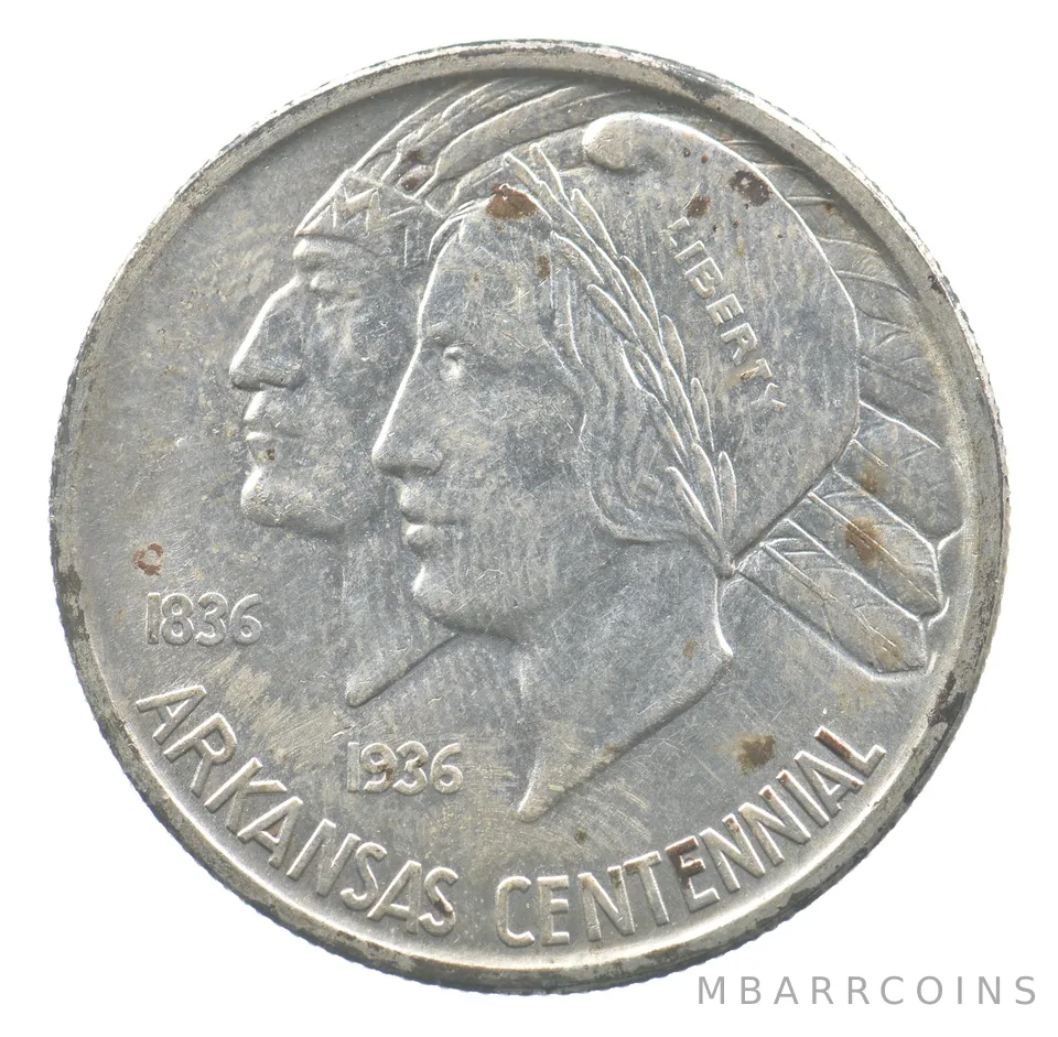 1935 Arkansas Commemorative Half Dollar *7560