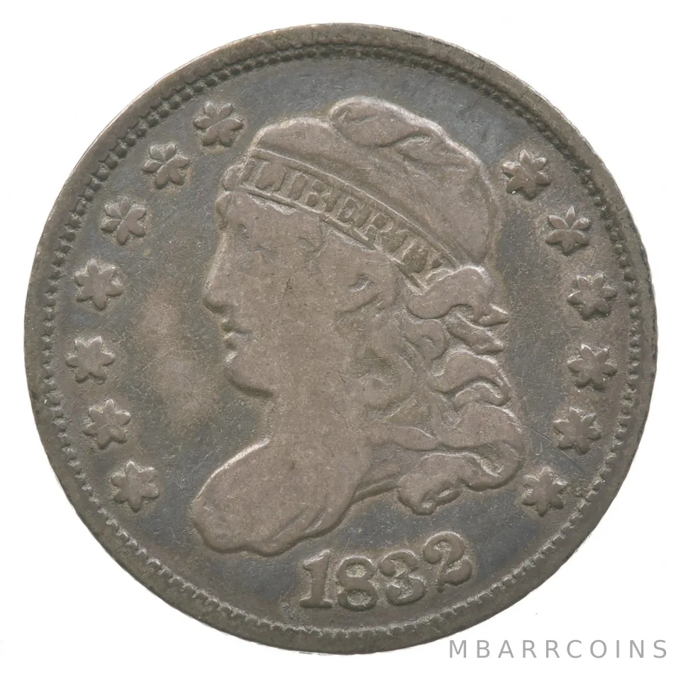 1832 Capped Bust Half Dime LM3 *8245
