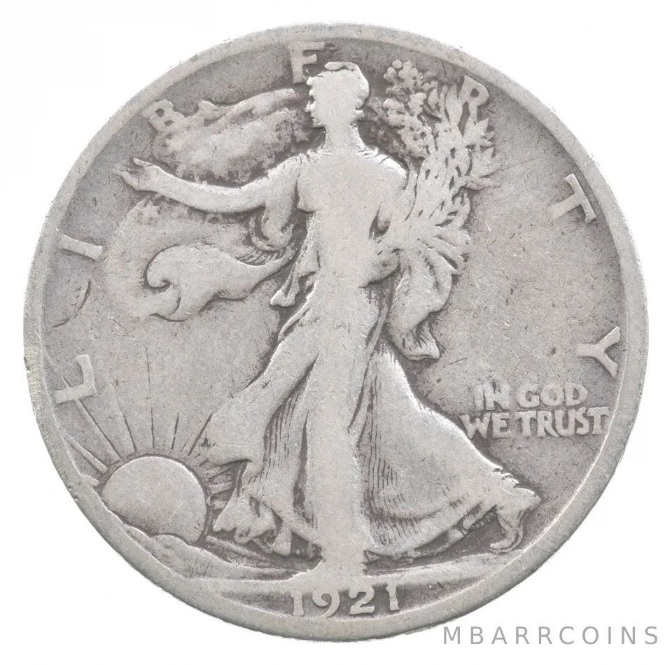 1921-D Walking Liberty Half Dollar *6699