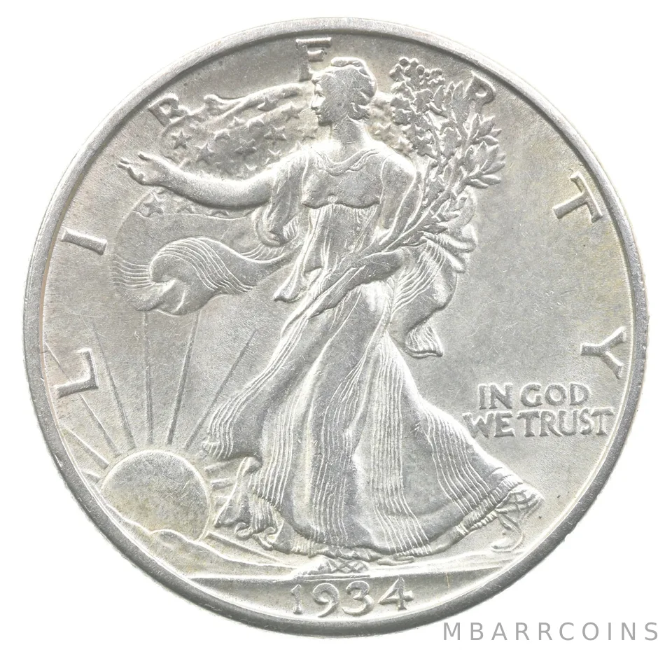 1934-D Walking Liberty Half Dollar *7342