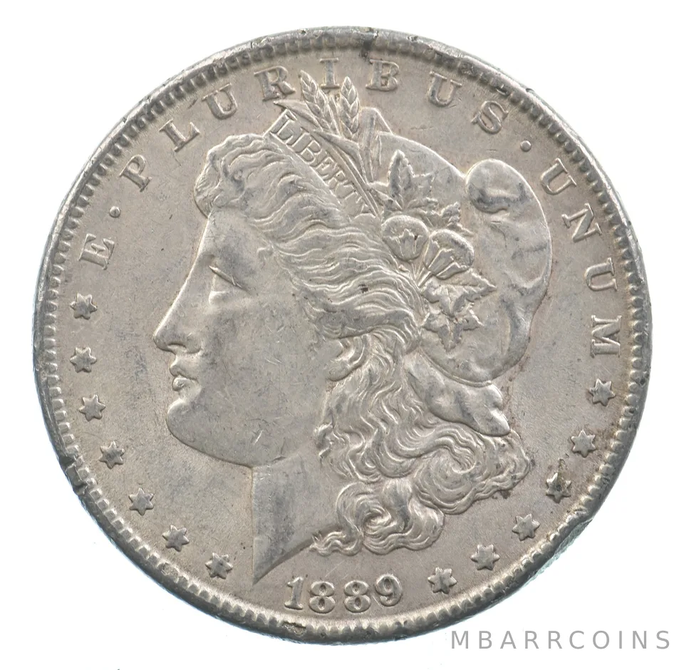 Early - 1889 Morgan Silver Dollar - 90% US Coin *751