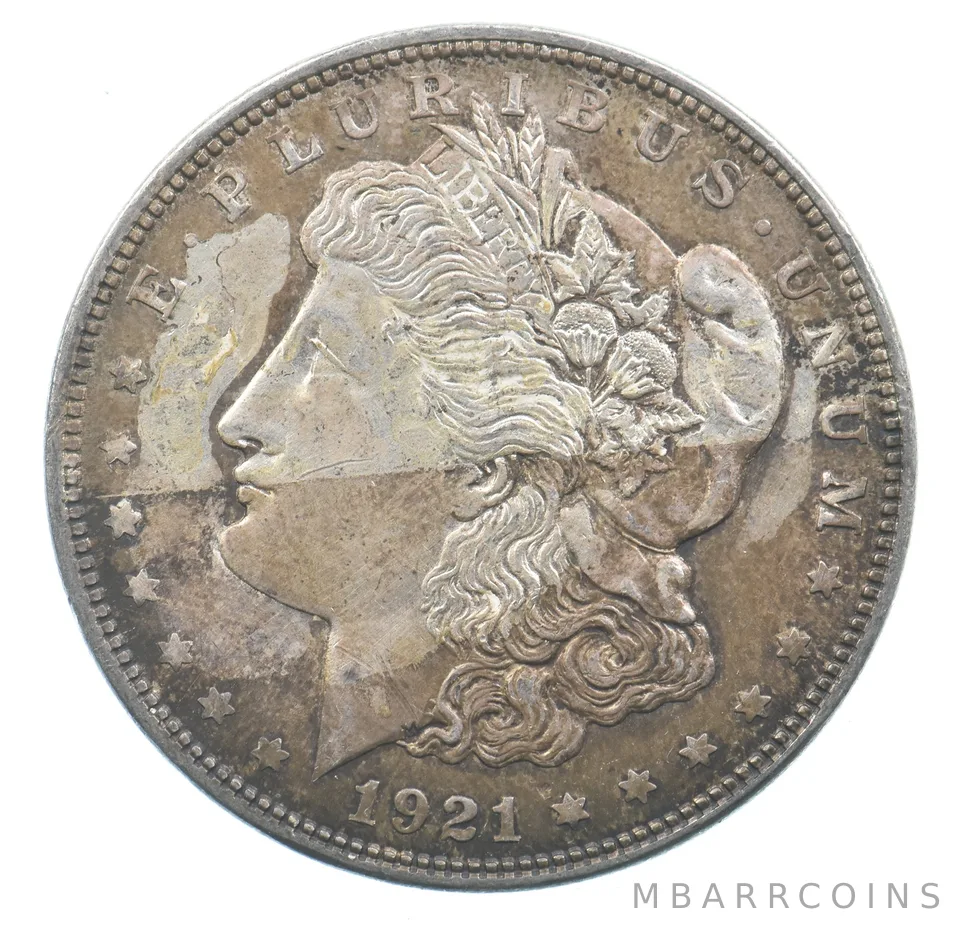 Early - 1921 Morgan Silver Dollar - 90% US Coin *989