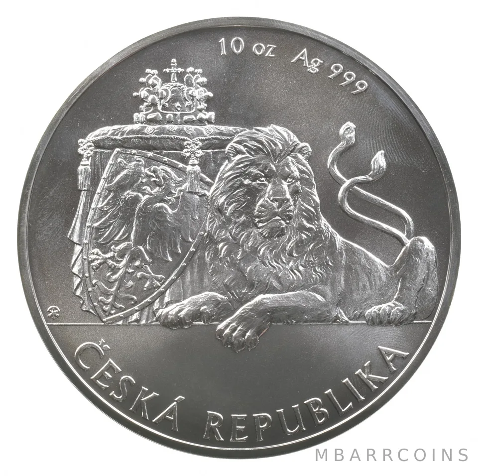 2018 Czech Republic 25 Dollars Silver 10 Oz Silver *2064