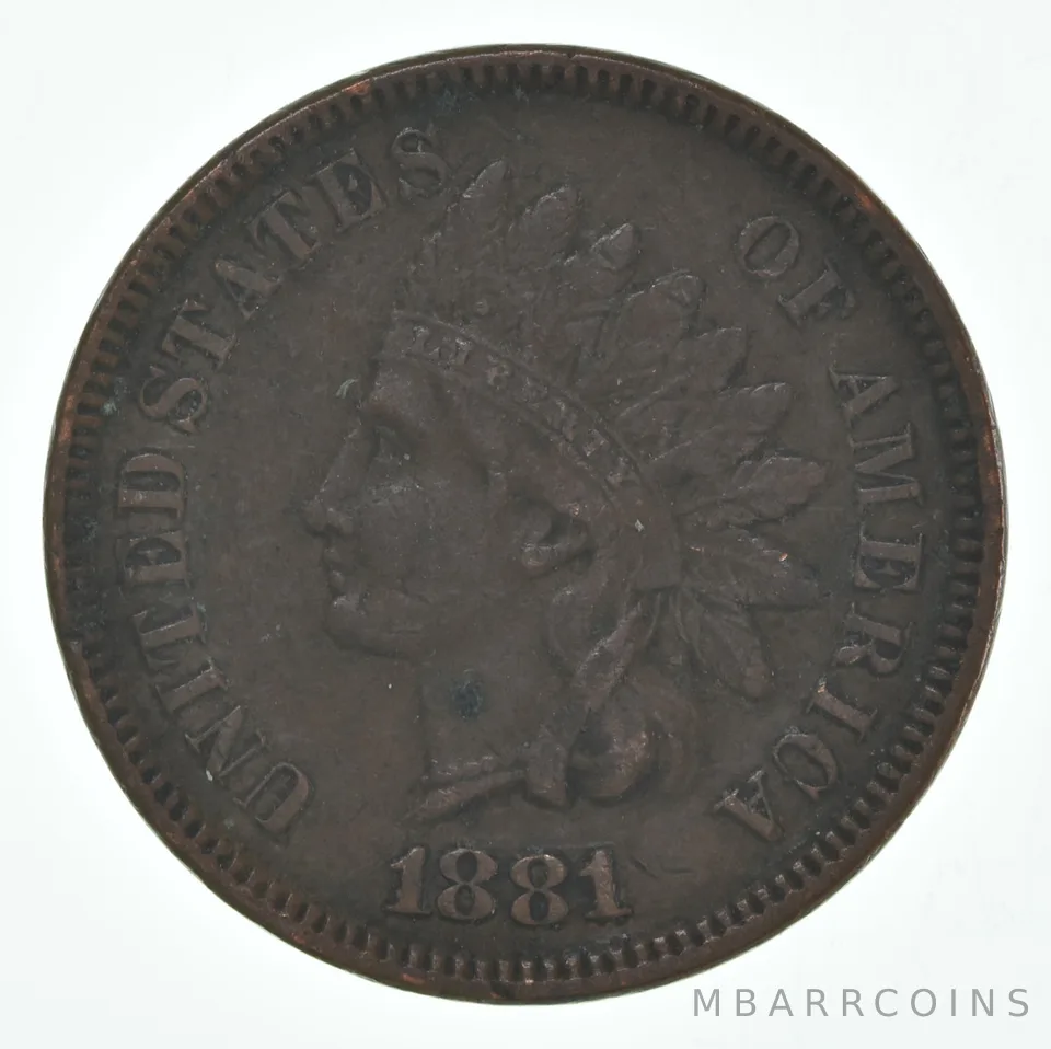 1881 Indian Head Cent *9218