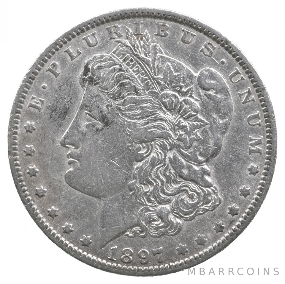 1897-O Morgan Silver Dollar a4451