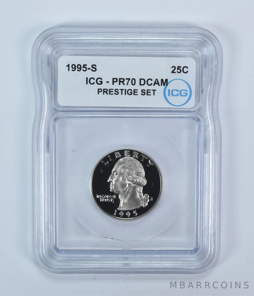 1995-S Washington Quarter Prestige Set PR70 DCAM ICG