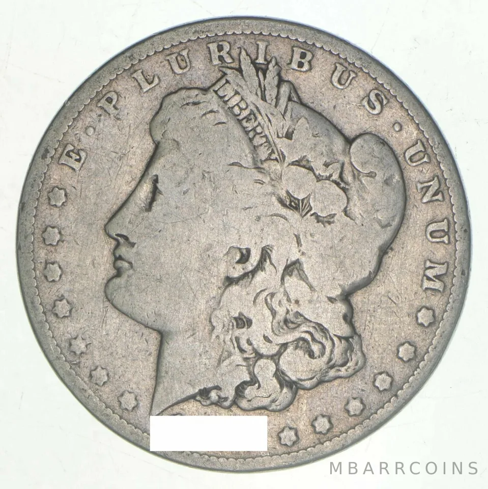 (1) G/VG 1878-1904 Morgan Silver Dollar - Random Date - Eagle Reverse US Coin