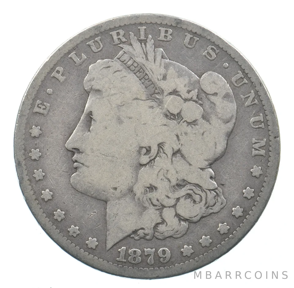 Early - 1879 Morgan Silver Dollar - 90% US Coin *630