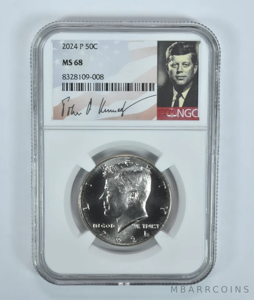 2024-P Kennedy Half Dollar MS68 NGC Special Label