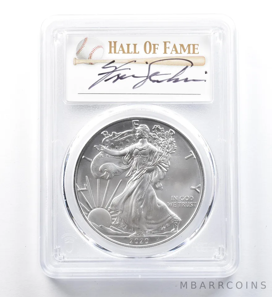 2020 (S) American Silver Eagle Jenkins Emergency Issue FDOI MS70 PCGS *1274