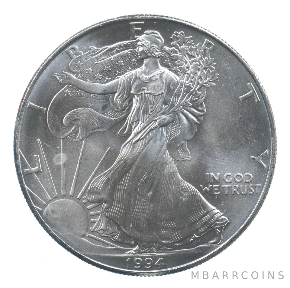 Better Date 1994 American Silver Eagle 1 Troy Oz .999 Fine Silver *647