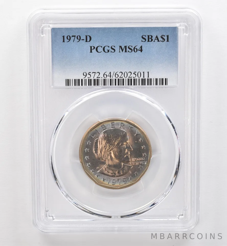 1979-D Susan B Anthony $1 MS64 PCGS Beautiful Tone *9547