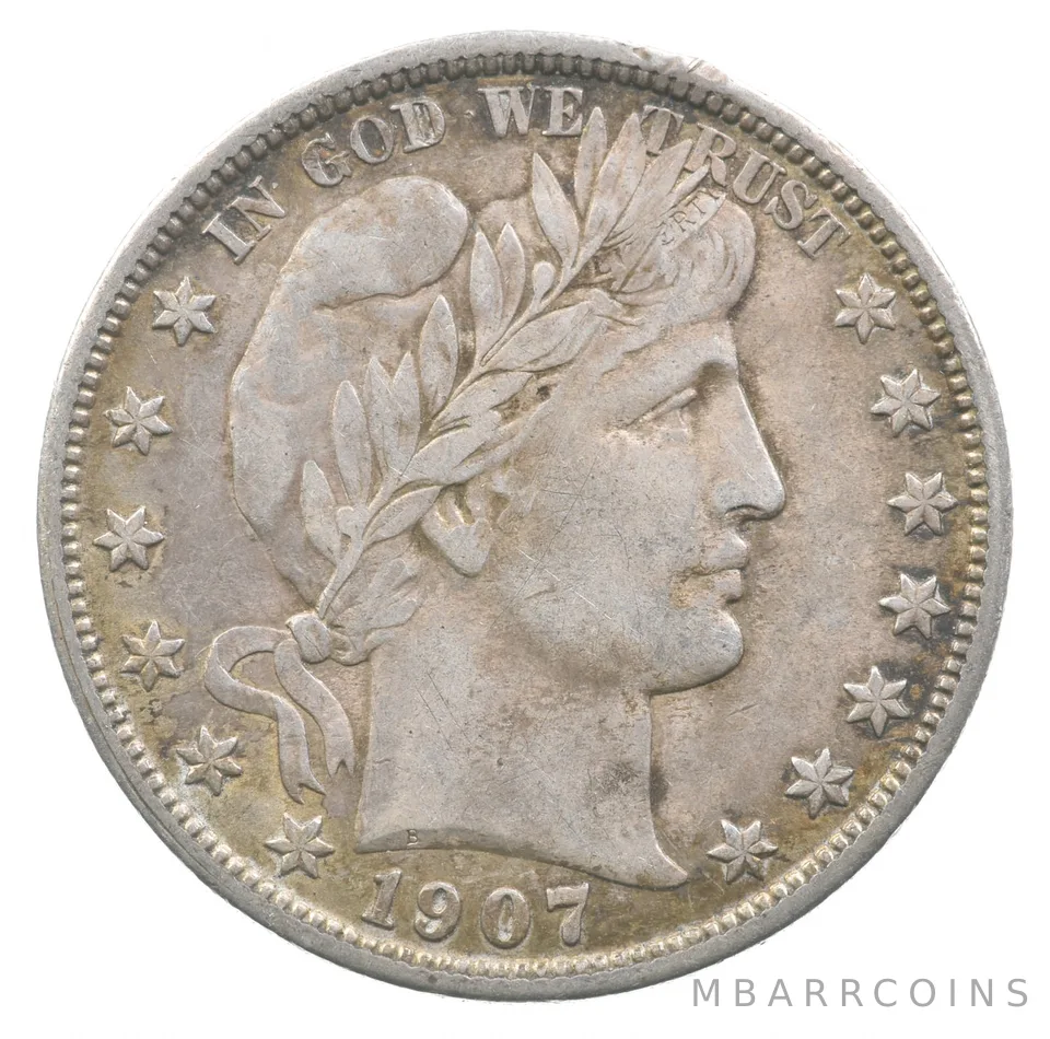 1907 Barber Half Dollar *3363