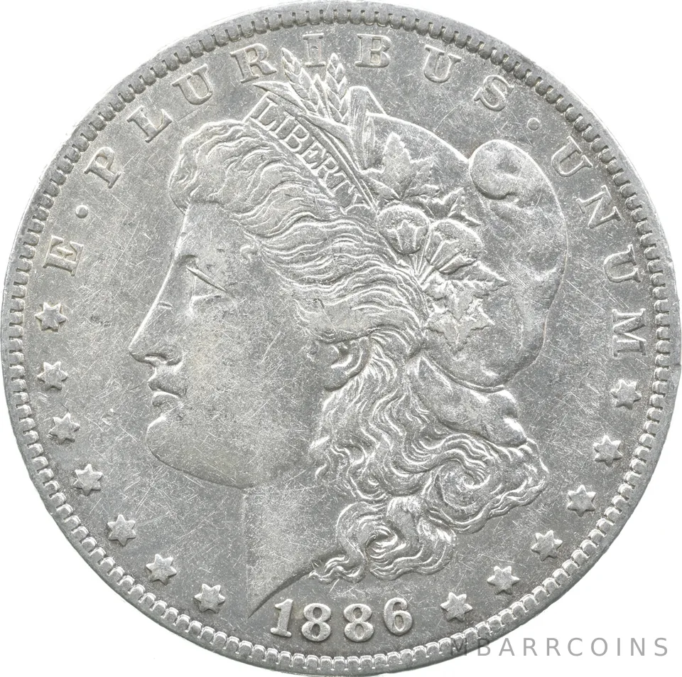 1886-O Morgan Silver Dollar *7730