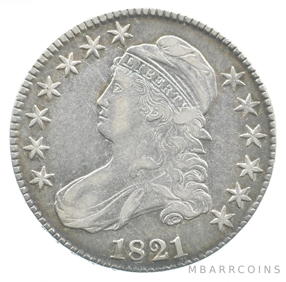 1821 Capped Bust Half Dollar *4820