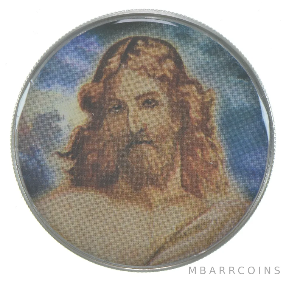 2000-2025 American Silver Eagle Colorized Jesus Portrait